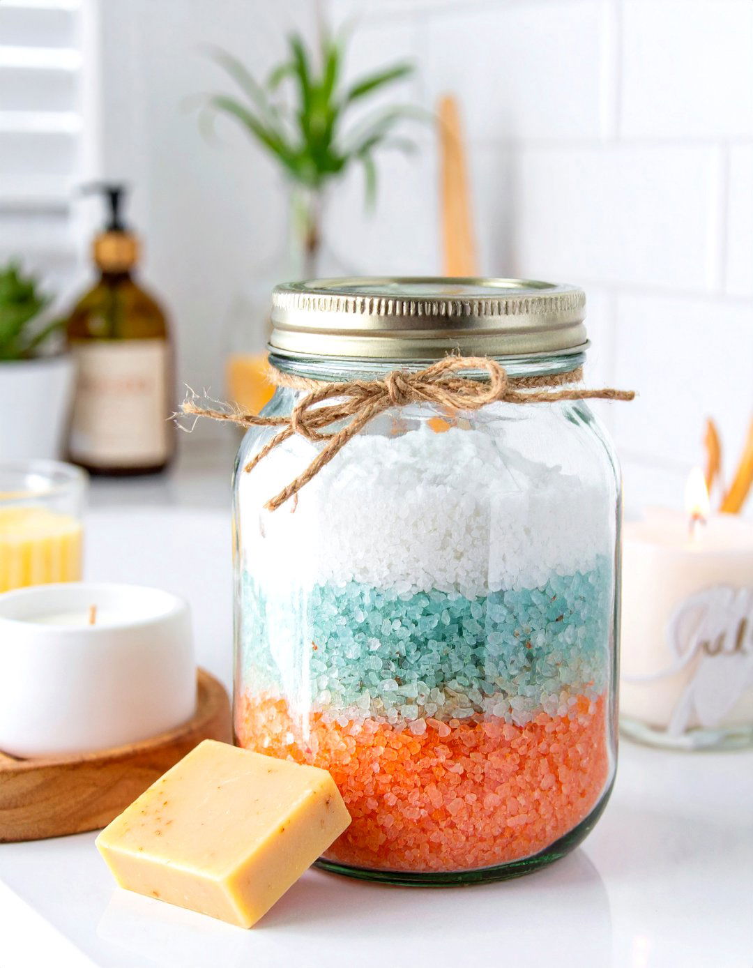 Spa Day in a Jar - 30 baby shower game prize ideas