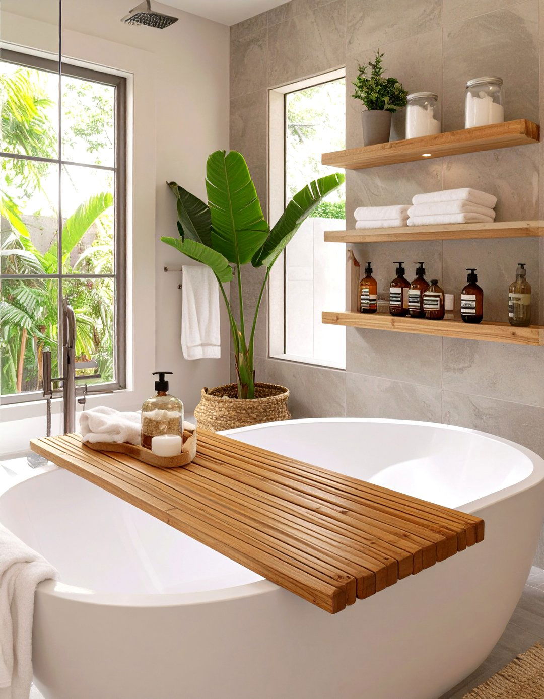 Spa Inspired Bathroom Retreat - 30 bathroom organization ideas