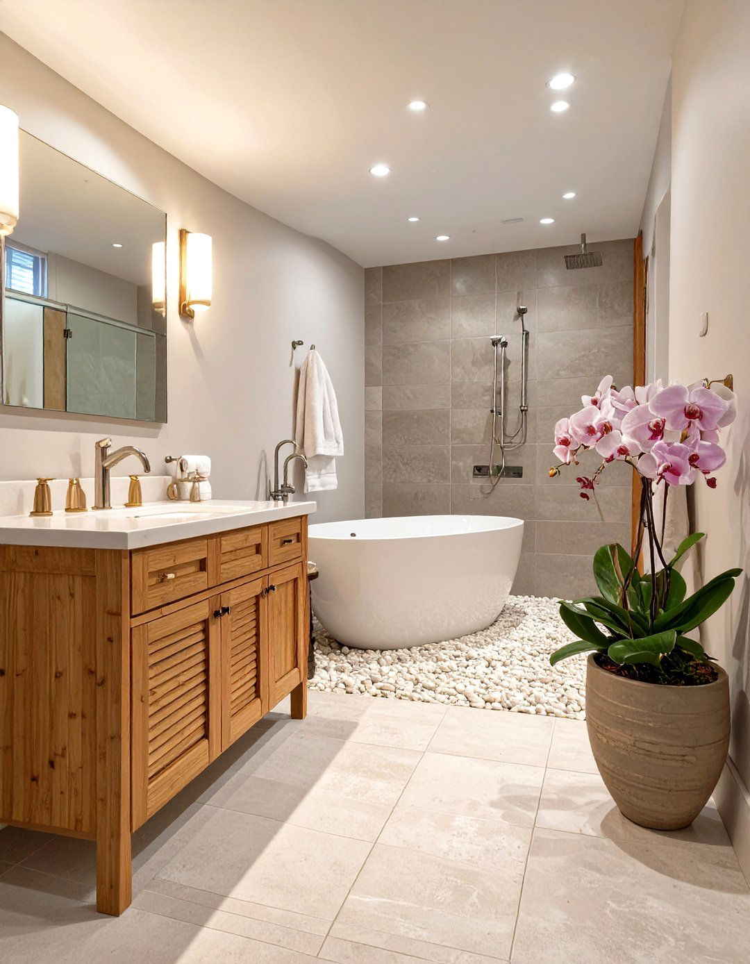 30 Modern Basement Bathroom Ideas for a Spa Retreat - We Love Home Blog
