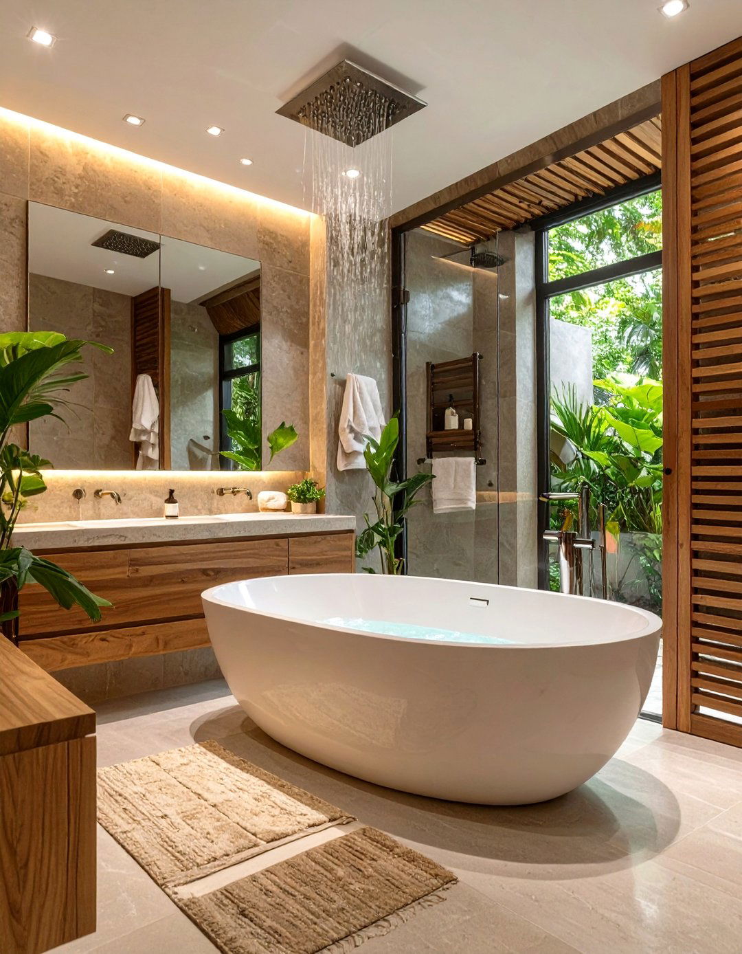 Spa Like Retreat Bathroom - 30 bathroom theme ideas