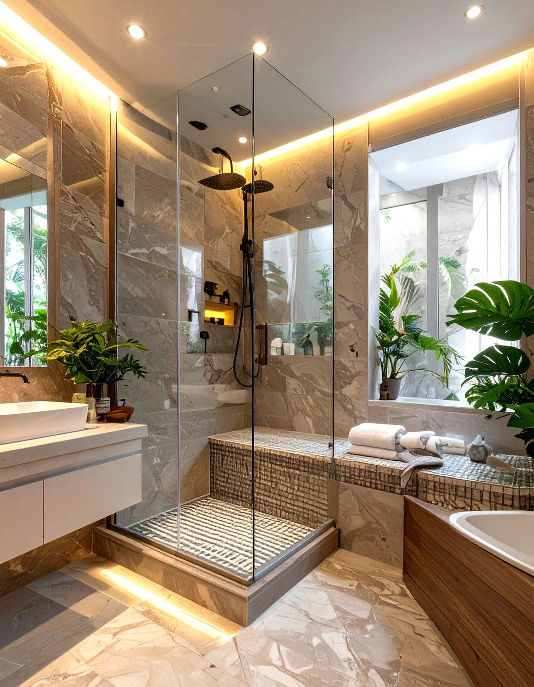 Spa Like Steam Shower Bathroom - 30 design bathroom online ideas