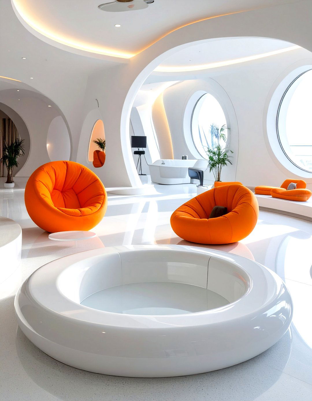 Space Age Futurism - 30 interior design masters ideas