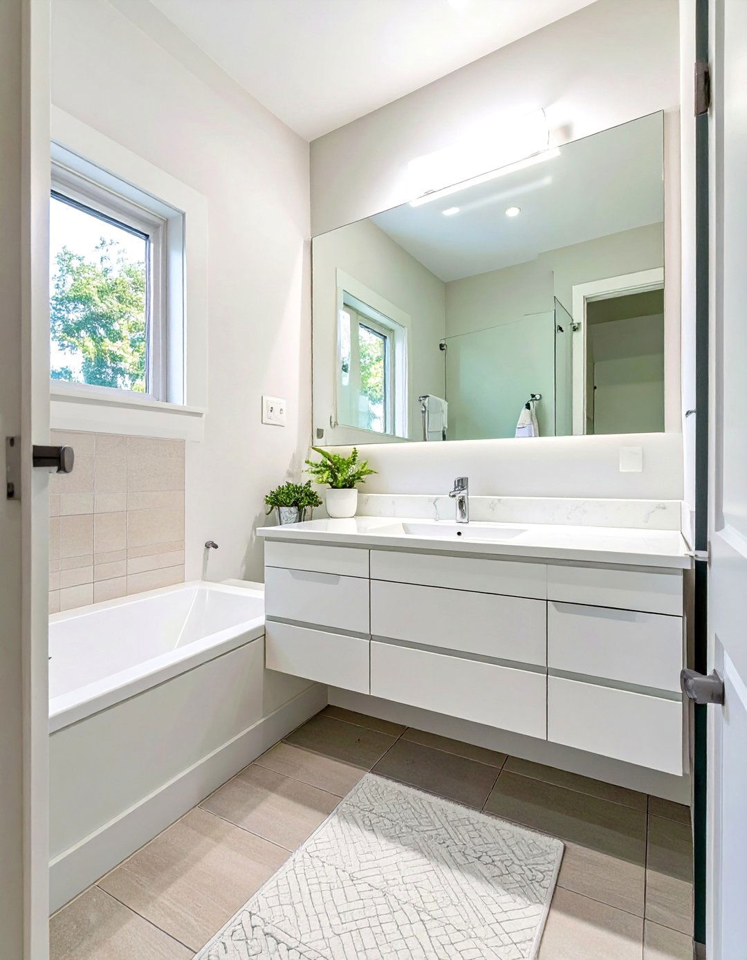 Space Saving Corner Sink Bathroom - 30 bathroom ideas small