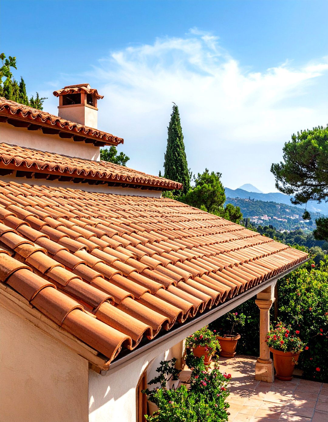 Spanish Tile Patio Roof - 30 patio roof ideas attached to house