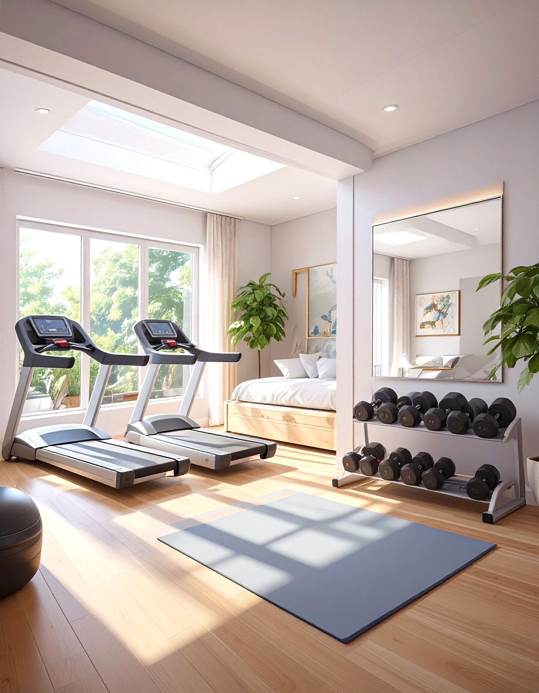 Spare Bedroom Home Gym - 30 spare bedroom ideas