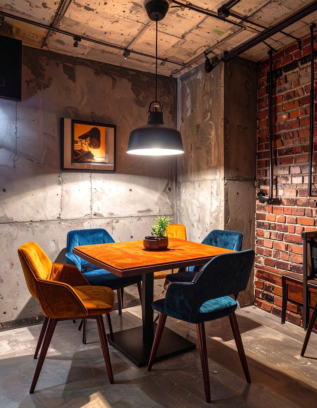 Speakeasy Basement with a Card Table Nook - 30 speakeasy basement ideas