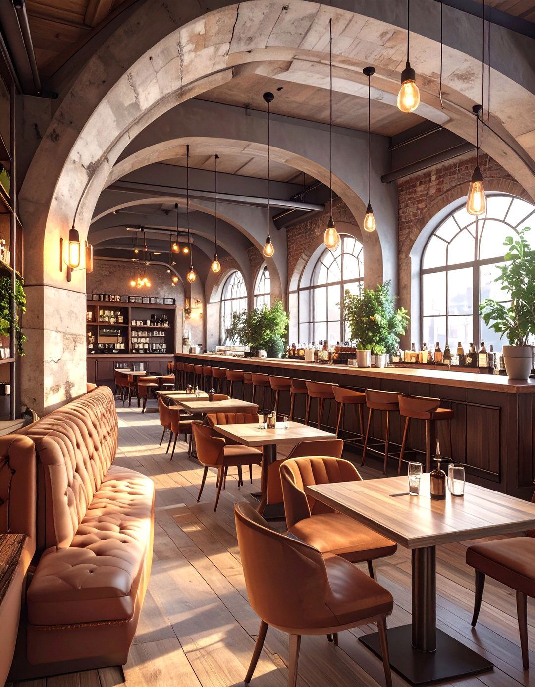 Speakeasy Style Underground Restaurant - 30 commercial interior design ideas