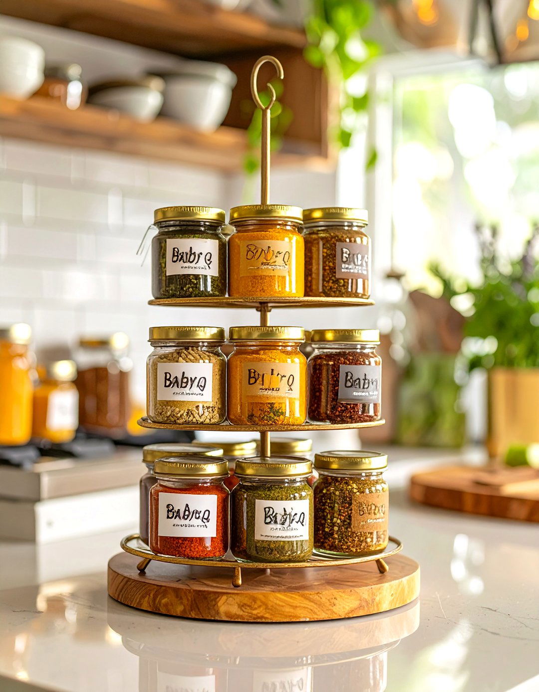 Spice Blend Jars - 30 baby shower favors ideas