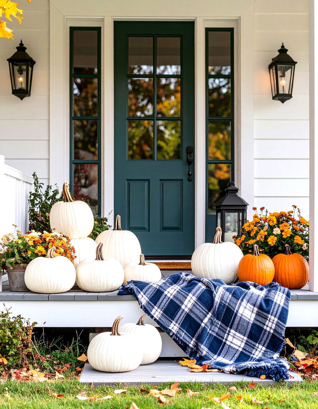 Spider Infestation Porch - 30 halloween porch ideas