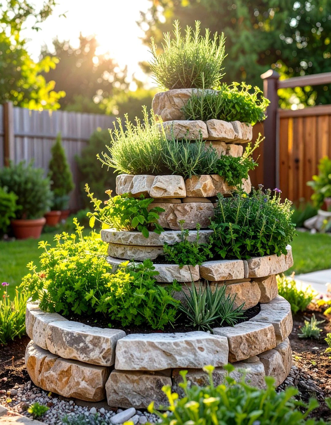 Spiral Small Backyard Vegetable Garden - 30 small backyard backyard vegetable garden ideas