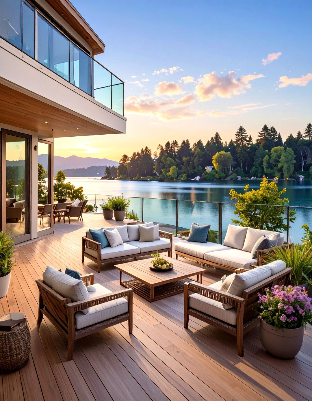 30 Split Level 2 Level Deck Designs for Your Backyard