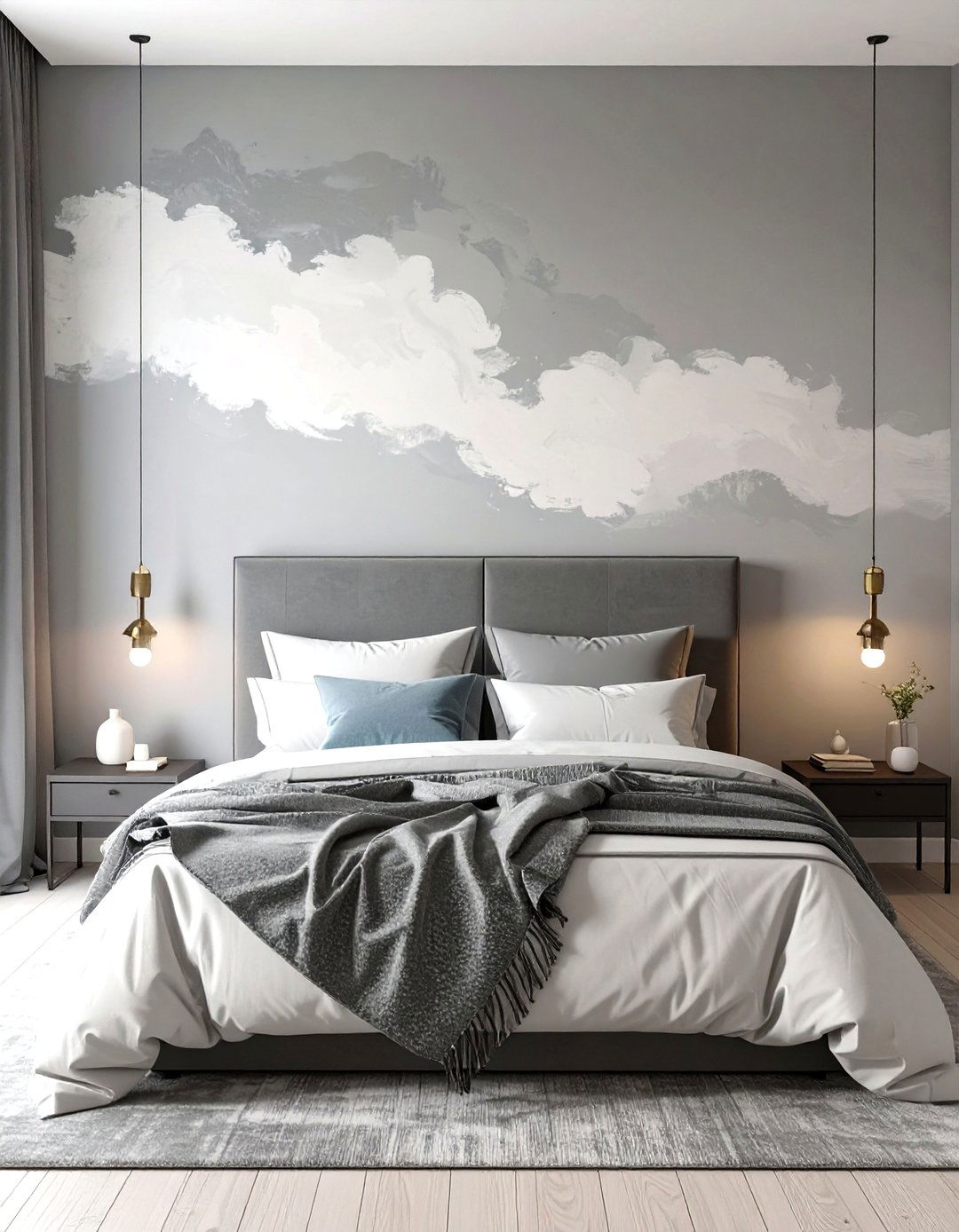 Sponge Painting Technique - 30 simple accent wall ideas