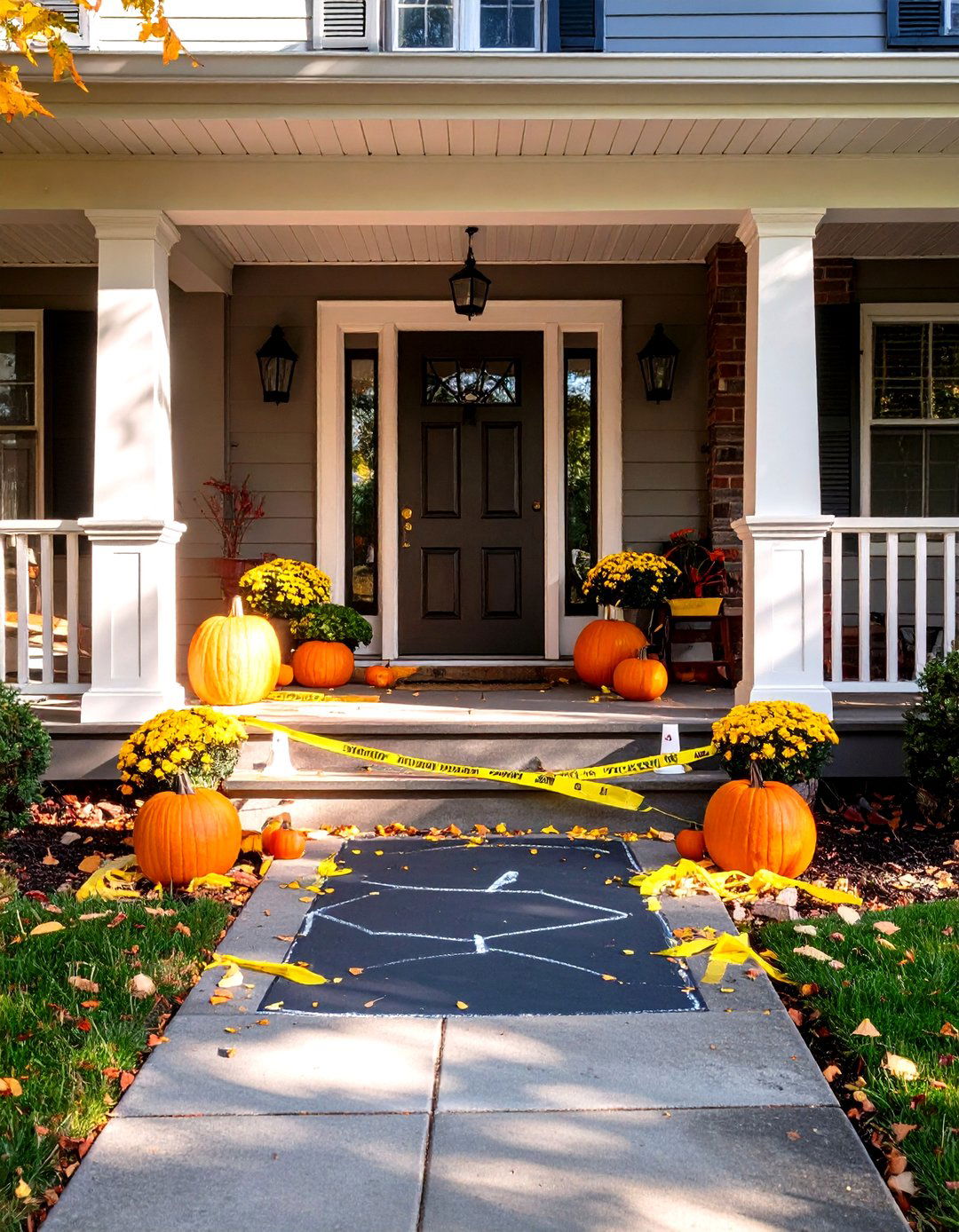 Spooky Swamp Porch - 30 halloween porch ideas