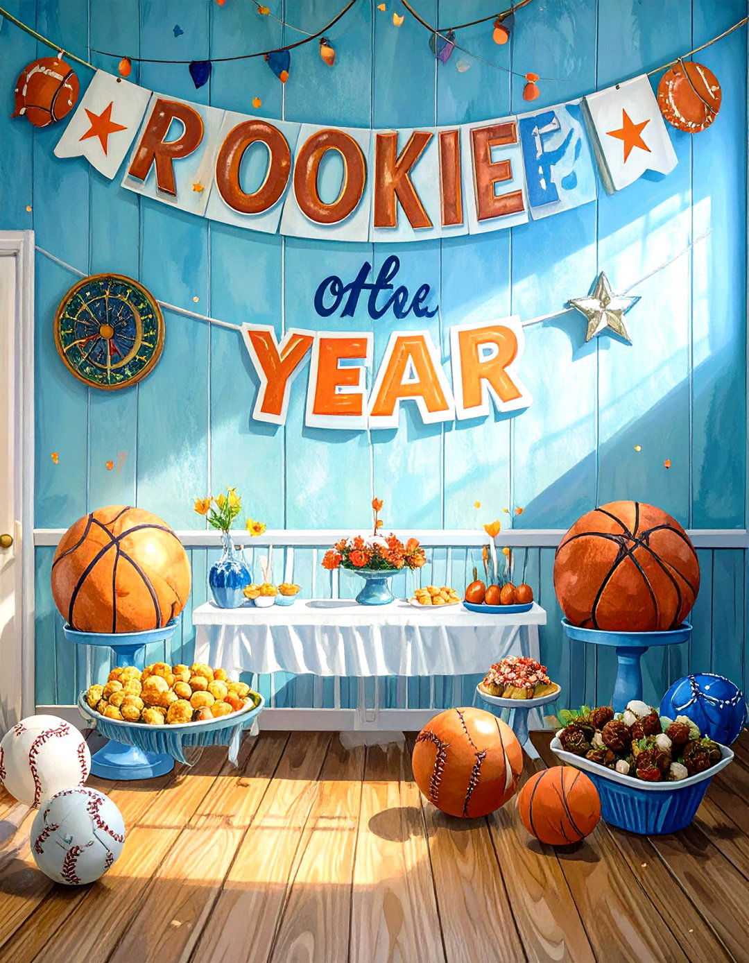 Sports Fanatic Theme - 30 simple boy baby shower ideas