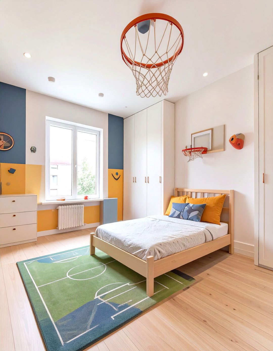 Sports Fans Bedroom - 30 toddler boy bedroom ideas