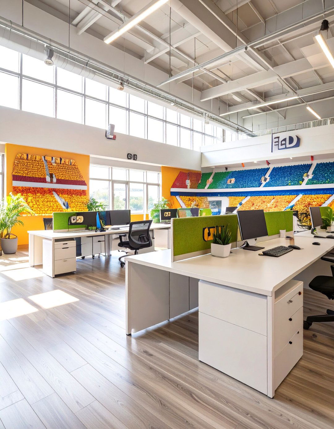 Sports Stadium Office Arena - 30 office  decorating contest ideas
