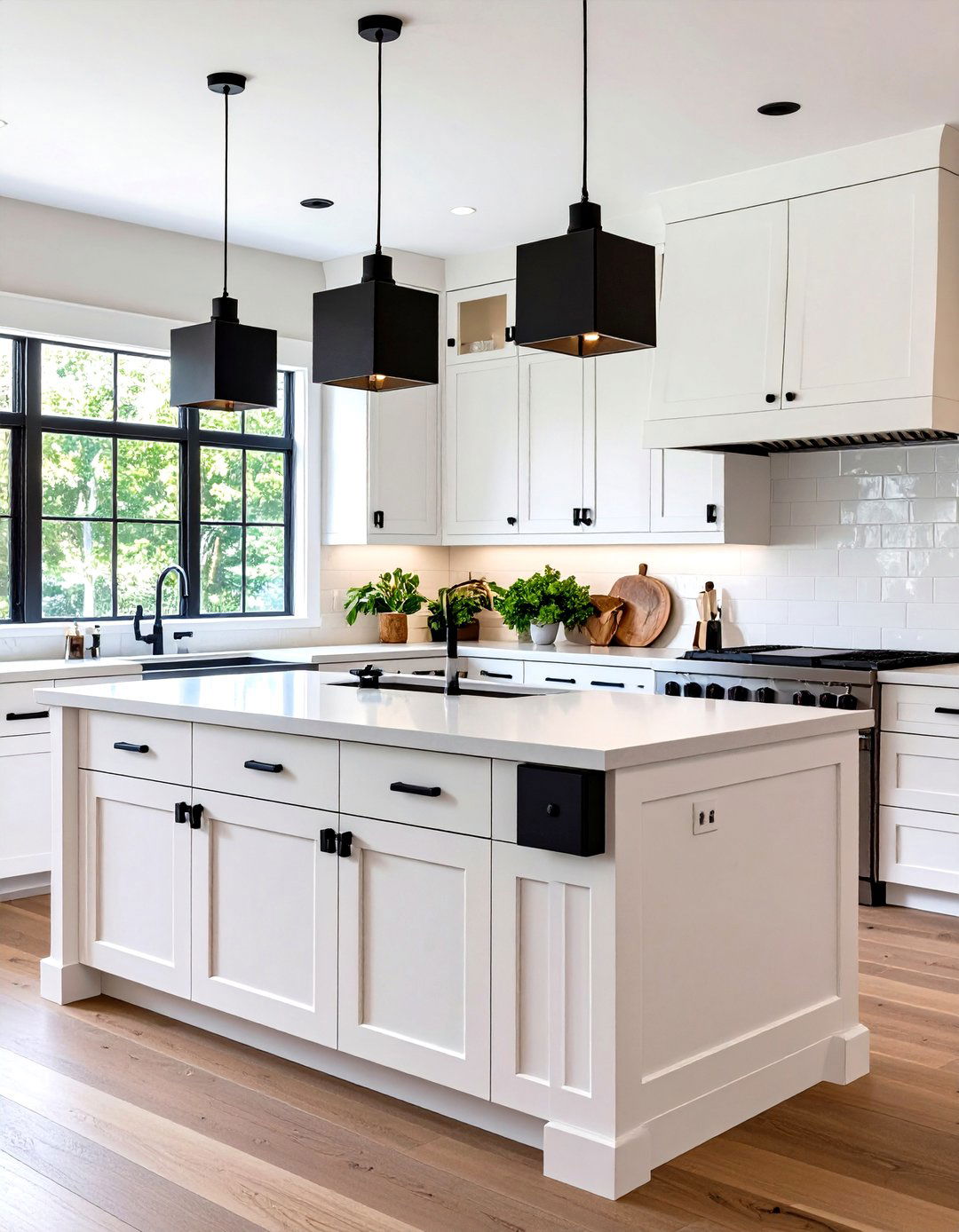 Square Shaped Knobs and Pulls - 30 kitchen hardware trends 2025