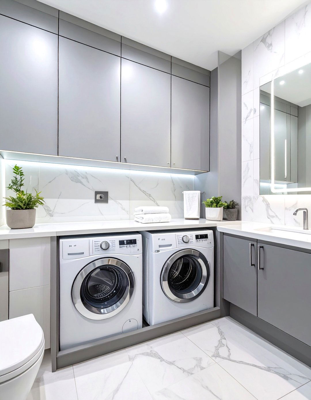30 Stackable Laundry Room Ideas to Maximize Space