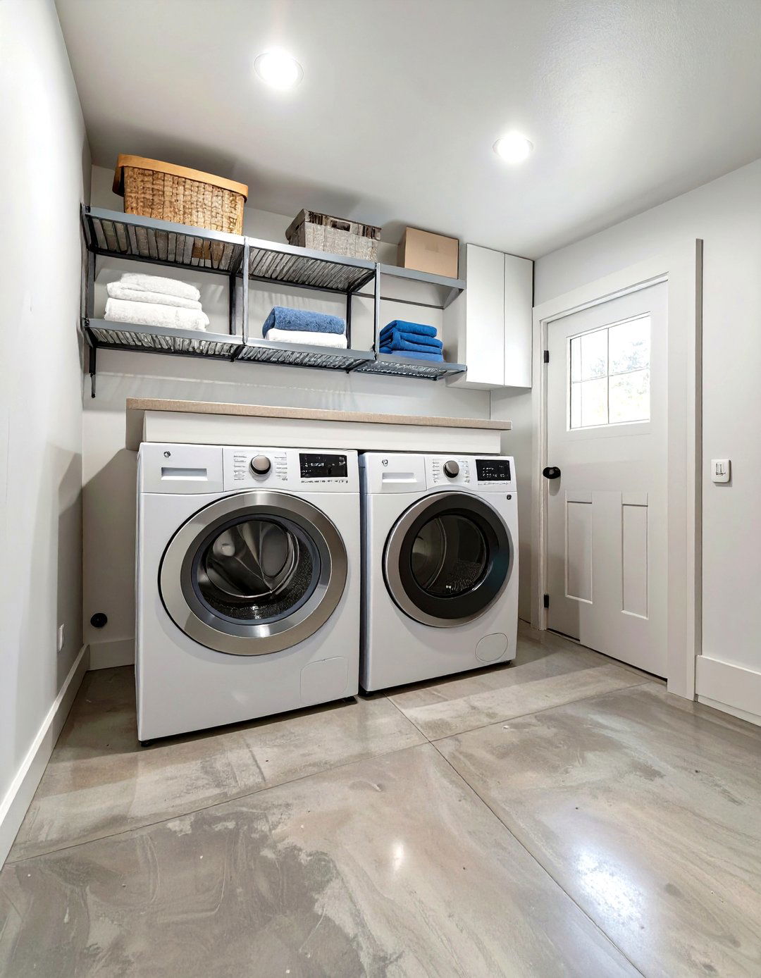 30 Stackable Washer and Dryer Laundry Room Ideas - We Love Home Blog