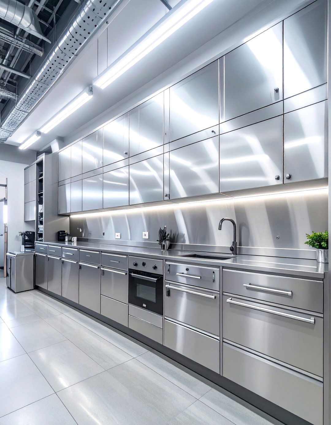 Stainless Steel Garage Cabinets