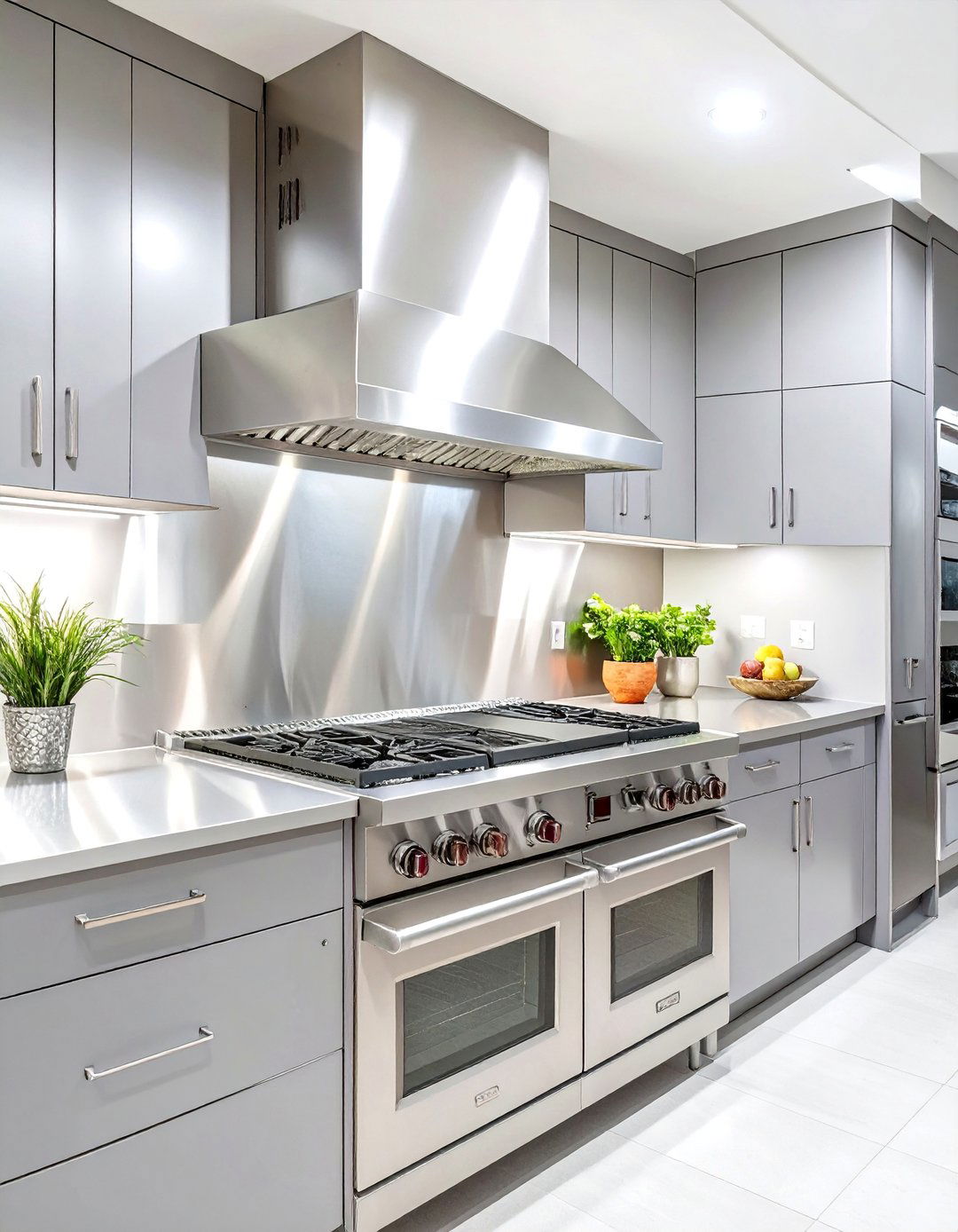 Stainless Steel Sheet Backsplash - 30 backsplash behind stove ideas