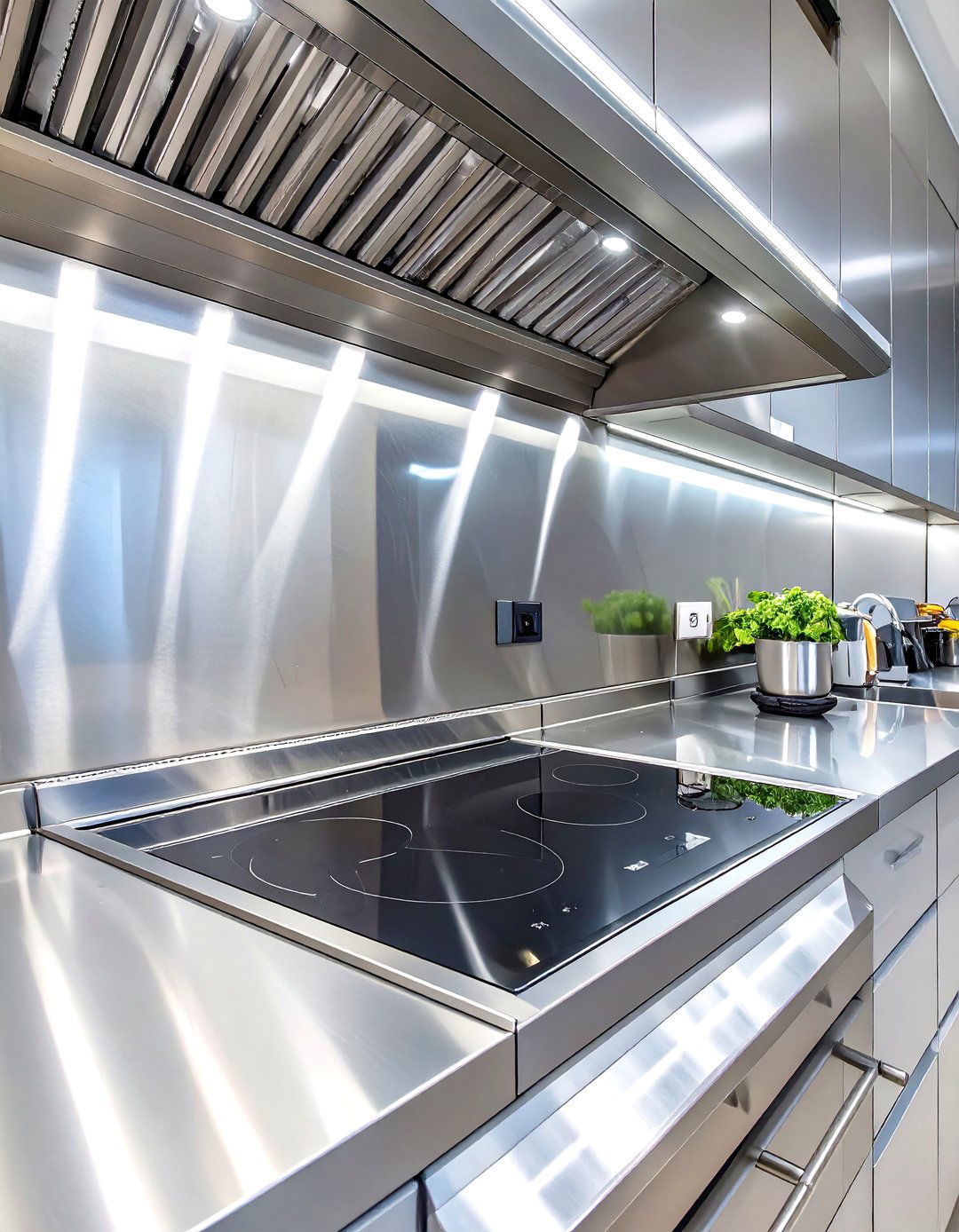 Stainless Steel Sheet Stove Backsplash - 30 stove backsplash ideas