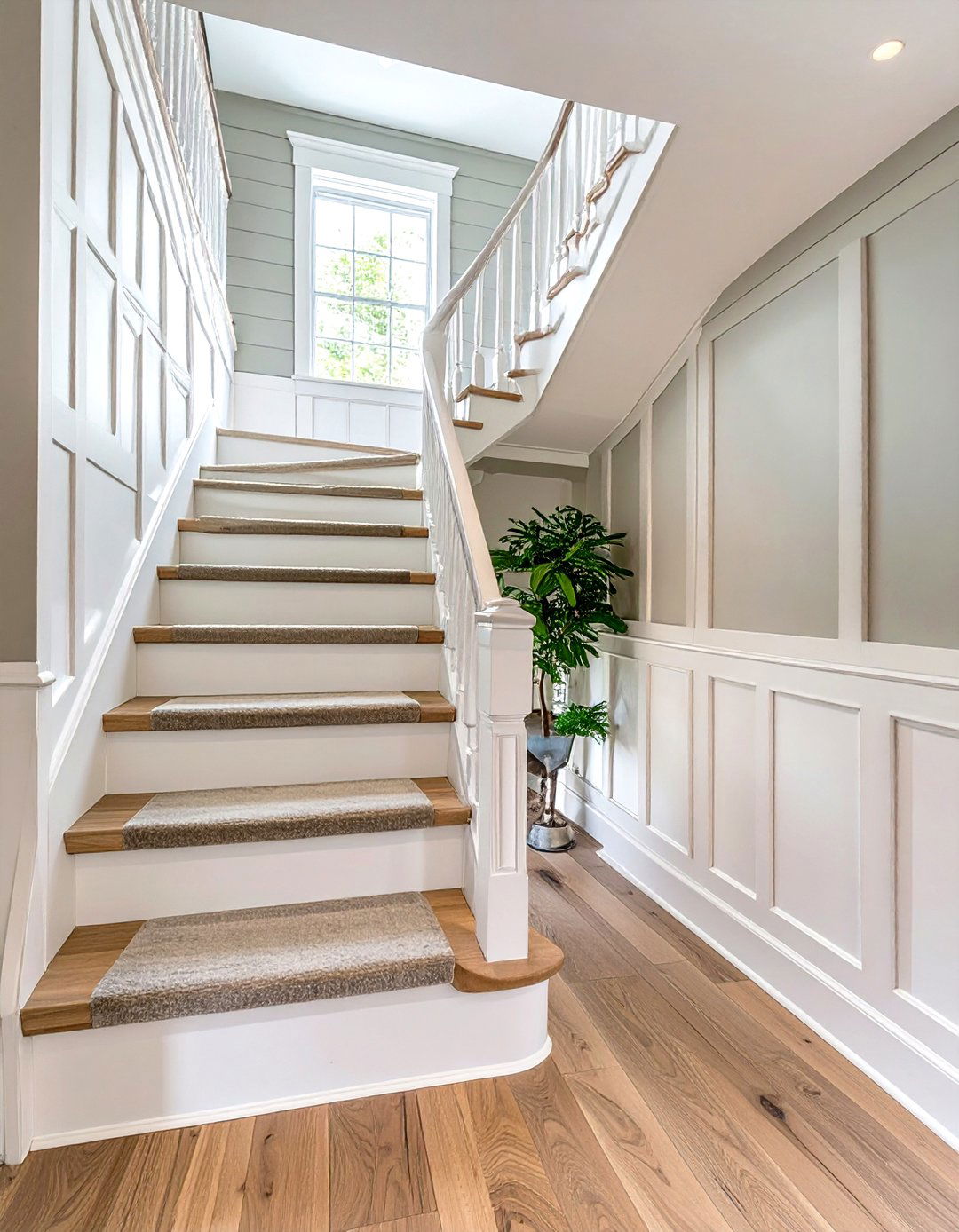 Stairway Wall Paneling - 30 stairway decor ideas