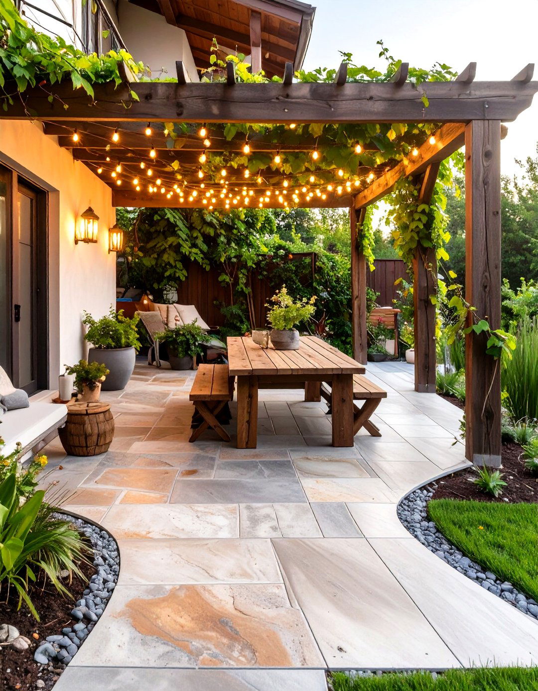 30 Modern Concrete Deck Ideas for Your Outdoor Space - We Love Home Blog