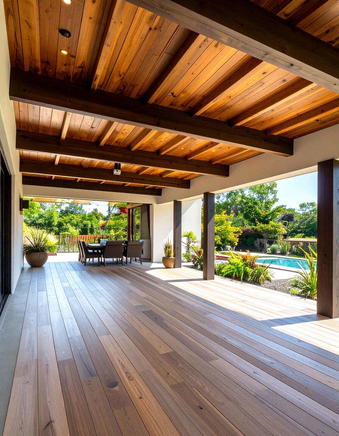 30 Patio Ceiling Ideas to Finish Your Outdoor Space - We Love Home Blog