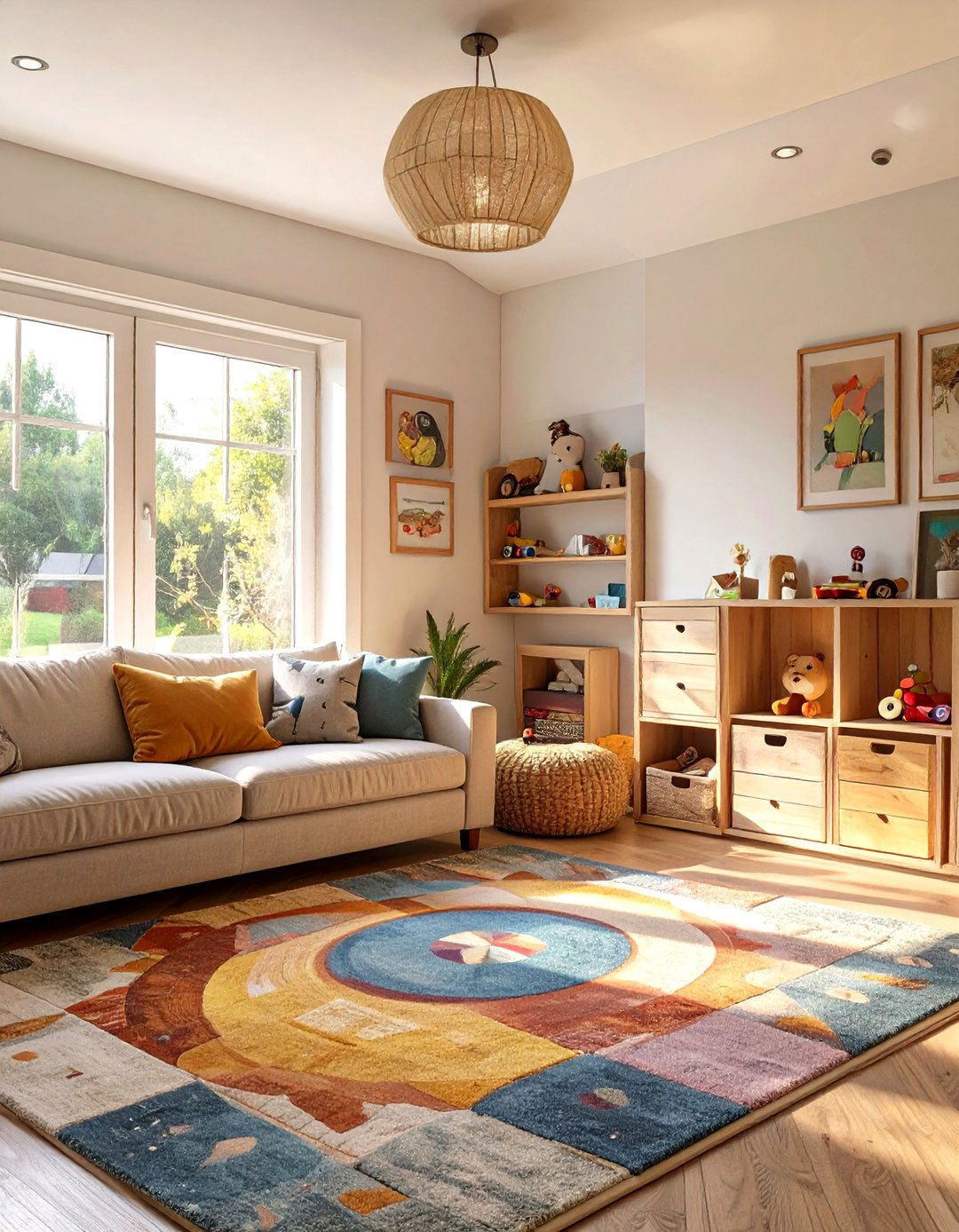 Stardew Valley Family Room with Kids Corner - 30 stardew valley house design ideas