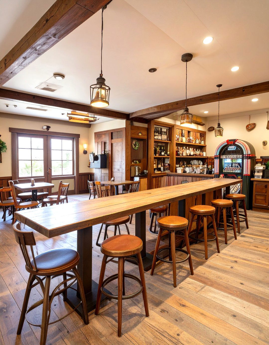 Stardew Valley Saloon Inspired Entertainment Room - 30 stardew valley house design ideas