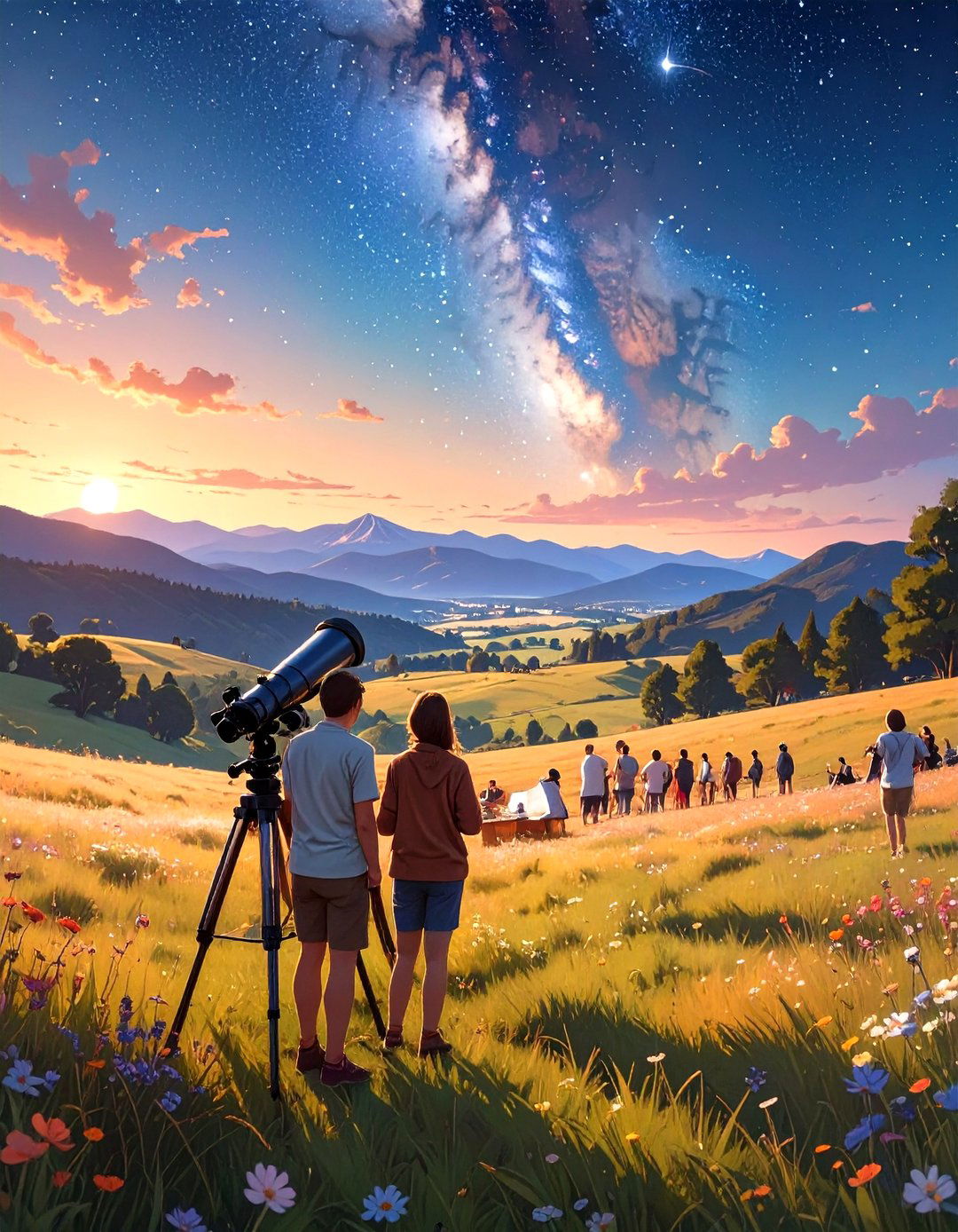 Stargazing and Astronomy Night - 30 outdoor party ideas