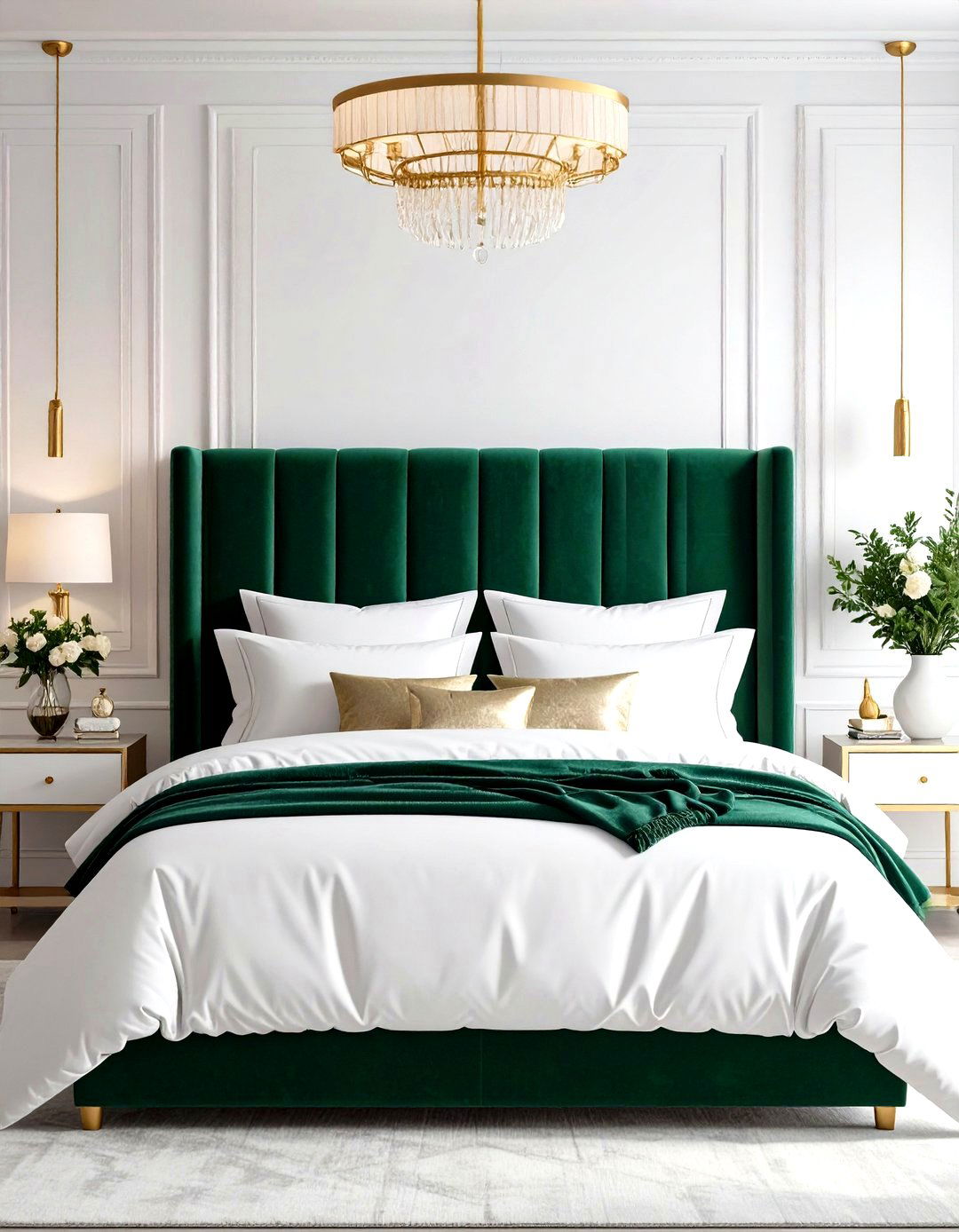 Statement Headboard in the Bedroom - 30 emphasis interior design ideas