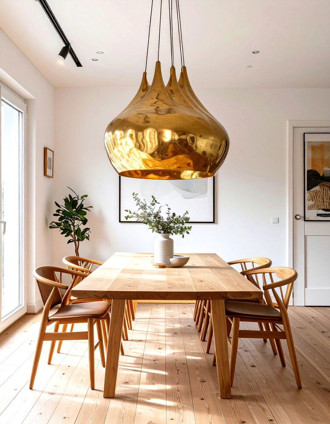 Statement Lighting Fixtures - 30 scandinavian house design ideas