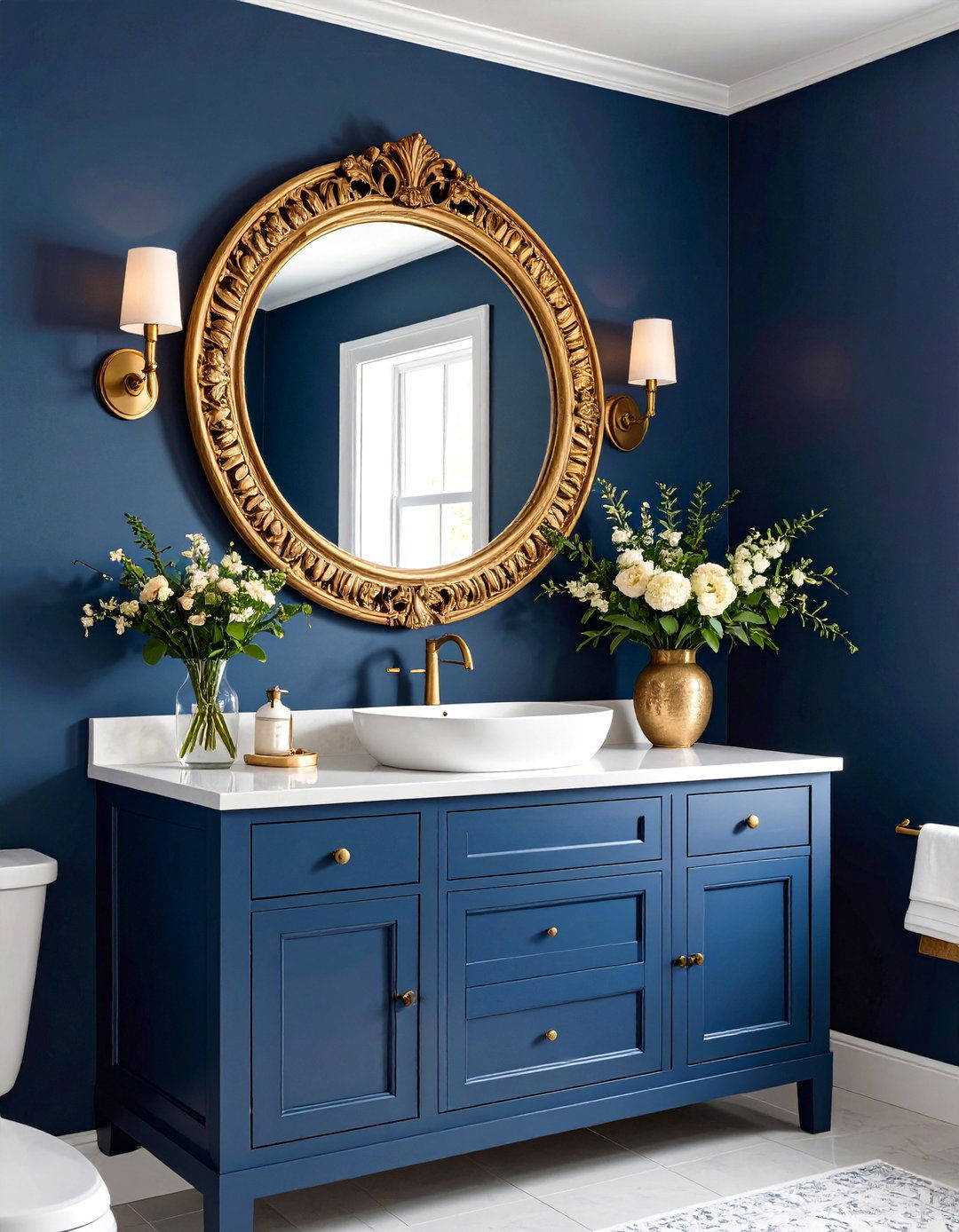 Statement Mirror for a Bathroom - 30 12 bathroom ideas