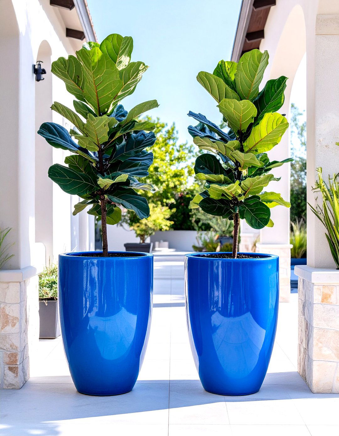 Statement Planters for Impact - 30 outdoor patio decor ideas