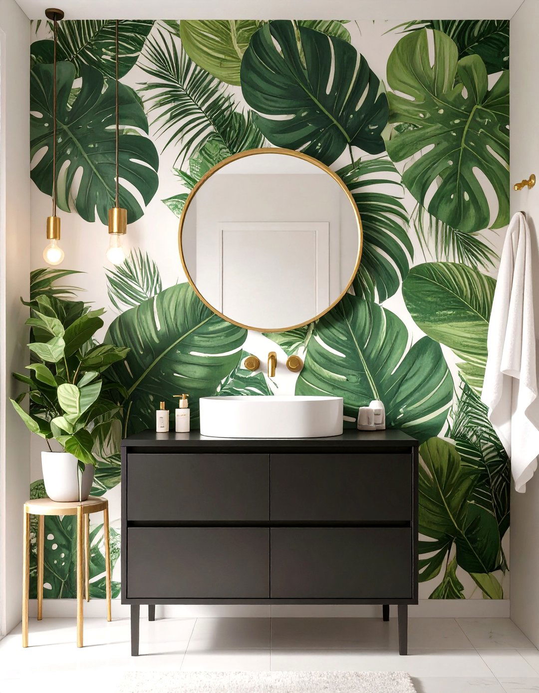 Statement Wallpaper Bathroom - 30 bathroom remodel ideas 2022