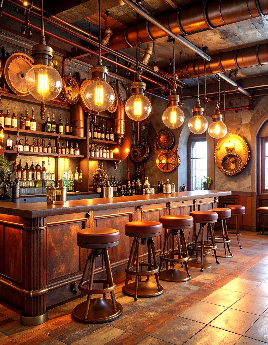 Steampunk Industrial Interior Design - 30 interior design style ideas