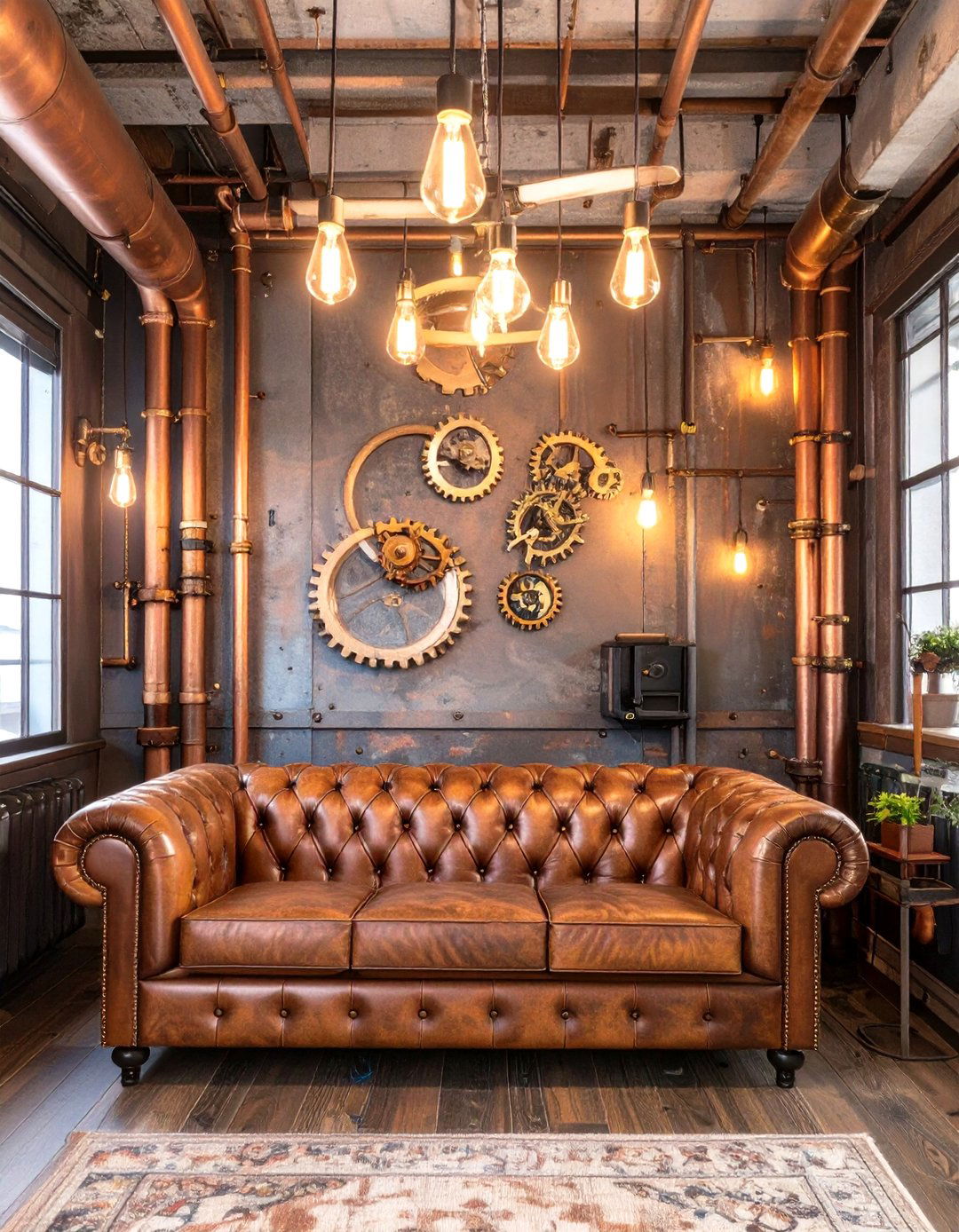 Steampunk Inspired Game Room - 30 interior design pictures ideas