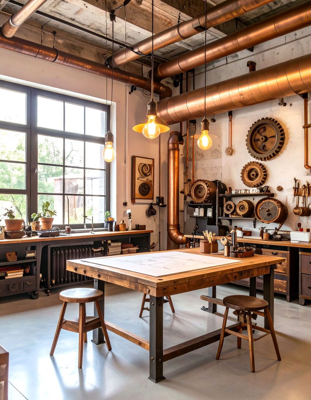 Steampunk Inspired Workshop - 30 interior design software free ideas