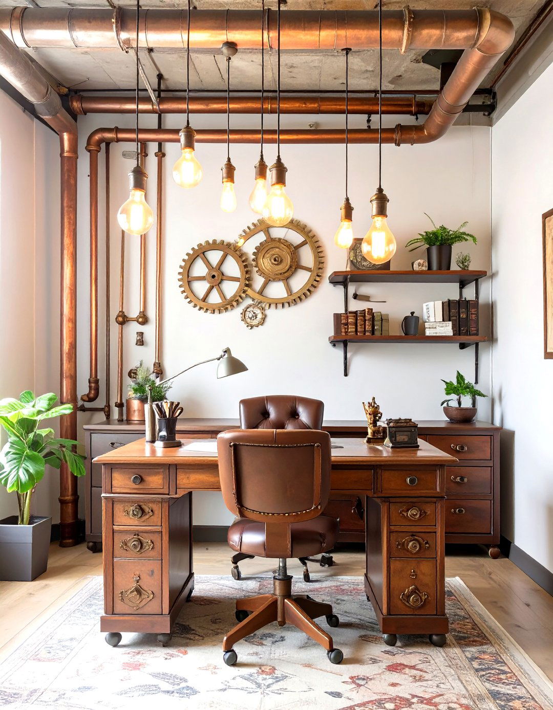 Steampunk Interior Design - 30 different types of interior design ideas