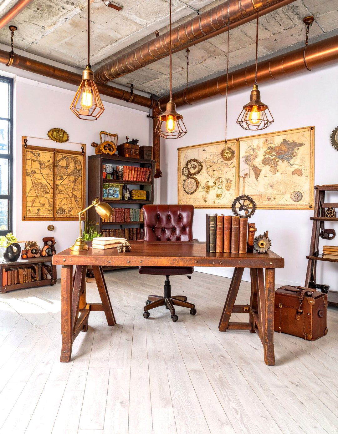 Steampunk Interior Design - 30 interior design themes ideas