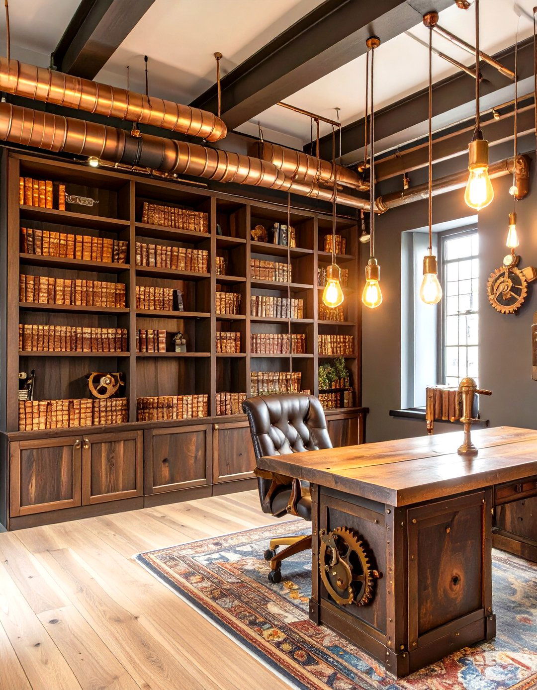 Steampunk Interior Design - 30 interior design styles list ideas