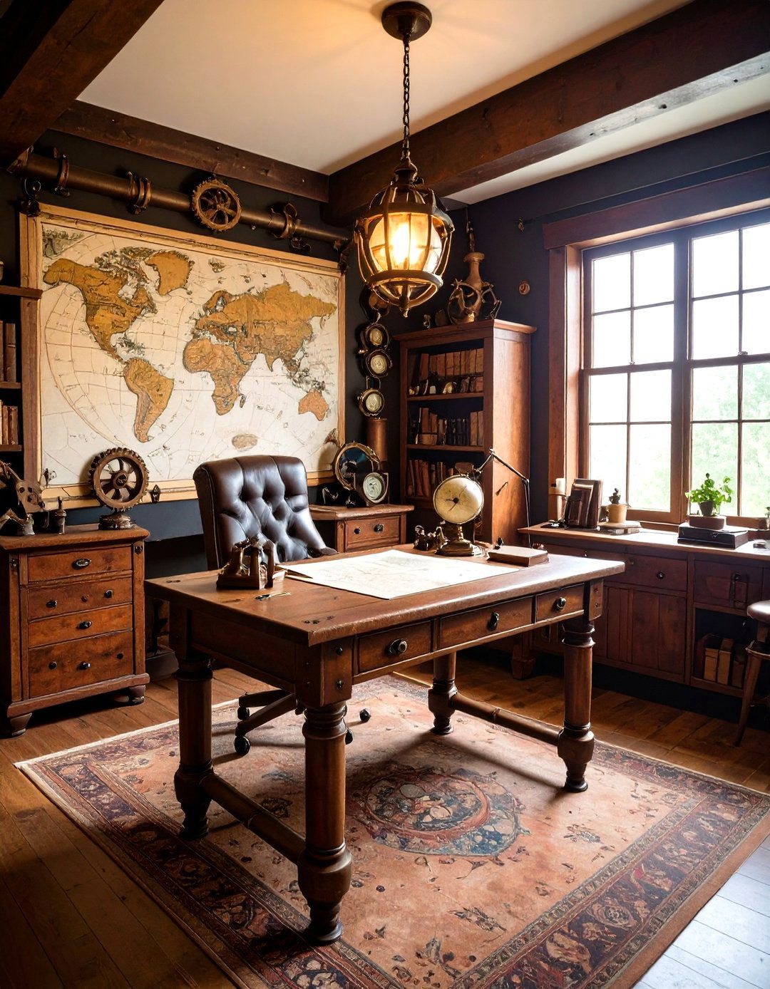 Steampunk Interior Design - 30 interior design types ideas