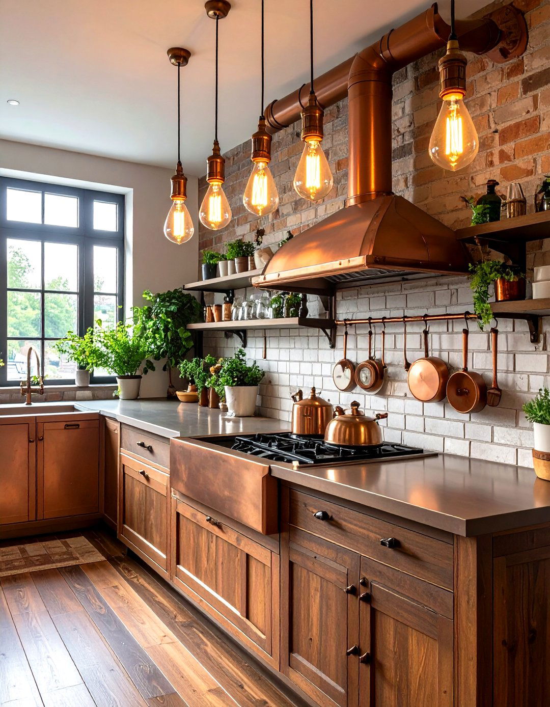 30 Modern Kitchen Sink Lighting Ideas to Brighten Work - We Love Home Blog