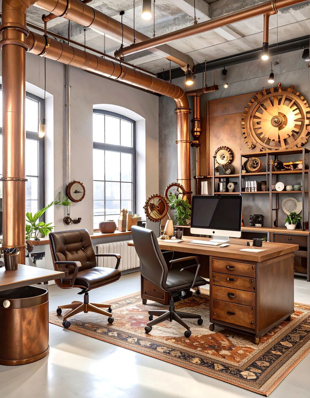 Steampunk Office Invention - 30 office  decorating contest ideas