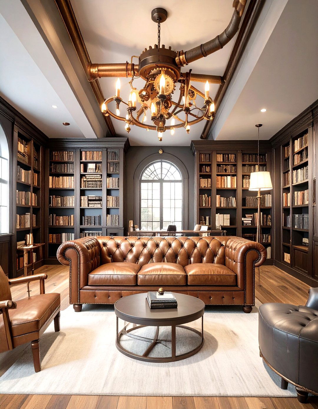 Steampunk Themed Library - 30 homestyler -house design 3d ideas