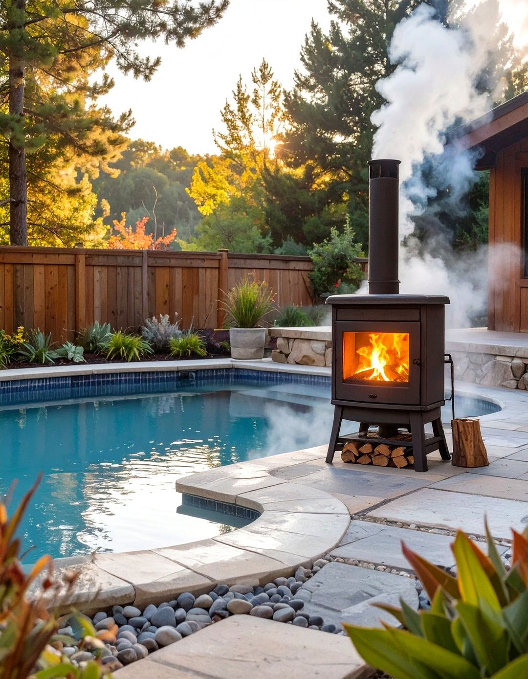 Stock Tank Pool Heater Integration - 30 backyard stock tank pool ideas
