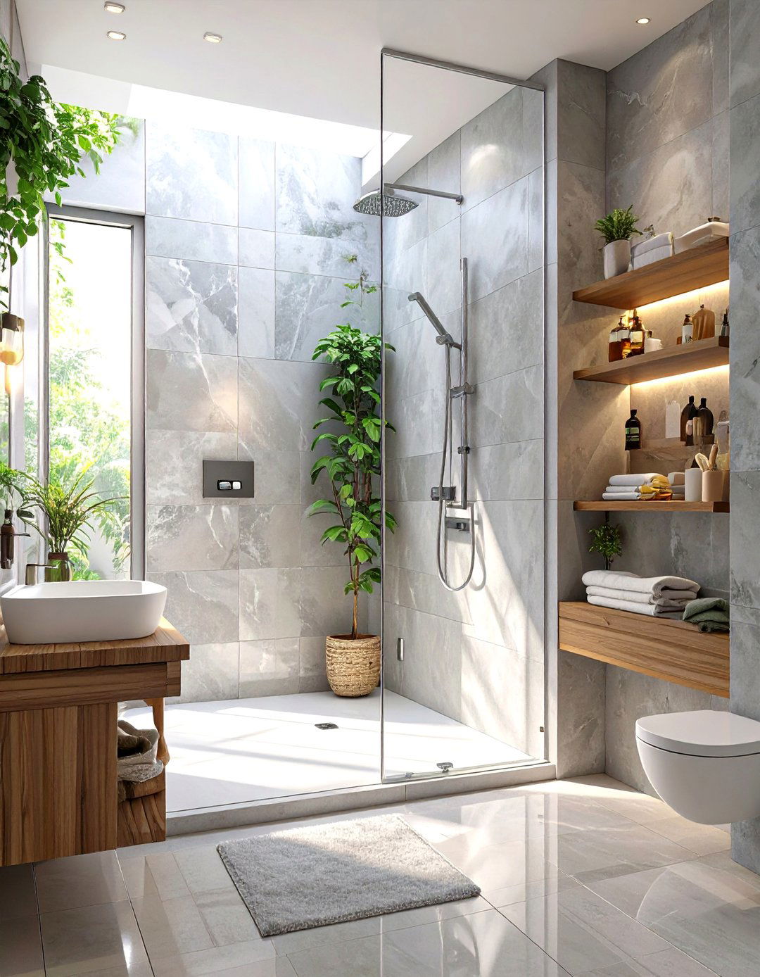 Stone Resin Bathroom Wall Panels - 30 bathroom wall panels ideas