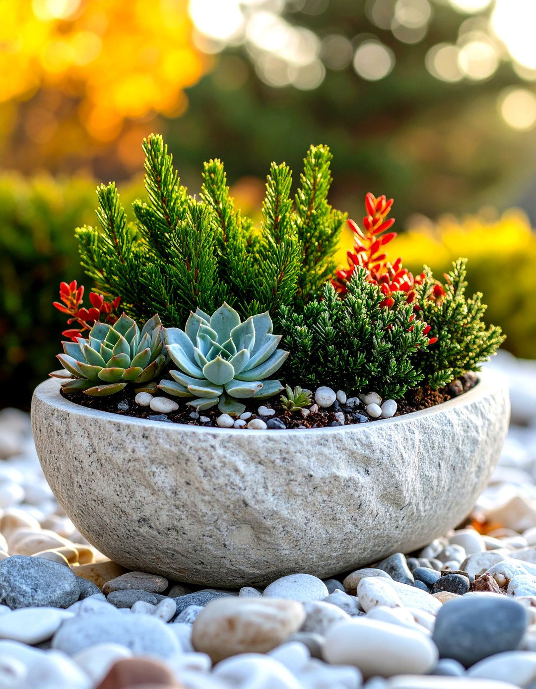 Stone Trough Outdoor Planter - 30 outdoor planter ideas